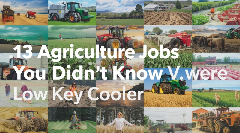 Agriculture,Jobs